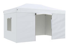 Тент-шатер быстросборный 3х4,5 метра стальной каркас 40*40мм