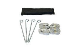 АКСЕССУАРЫ для шатров: Комплект РАСТЯЖЕК для установки на грунт