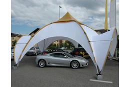 Шатры «Dome»: Шатер «Dome» комплект 2 козырька и 5 стен диаметр 8м