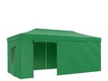 Тент-шатер быстросборный Helex 24366 6х3x3м полиэстер зеленый