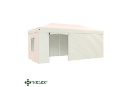 Шатер трансформер 3х6м цвет Бежевый: Тент-шатер быстросборный Helex 24362 6х3x3м полиэстер бежевый