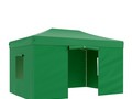 Тент-шатер быстросборный Helex 24336 4,5х3x3м полиэстер зеленый