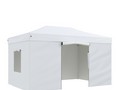 Тент-шатер быстросборный Helex 24335 4,5х3x3м полиэстер белый
