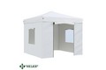 Тент-шатер быстросборный Helex 24330 3x3х3м полиэстер белый